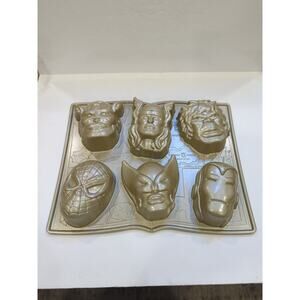 Nordic Ware Marvel Avengers Cakelett Superhero Comics CakePan Made USA